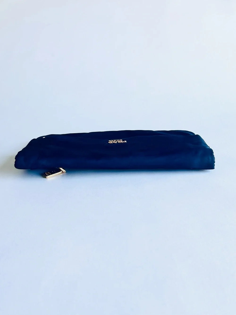 Prada Black Nylon Fold-Over Clutch - Picture 6 of 13